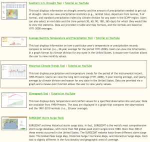 2014 07 19.SCIPP.Climate Trend Tool to open