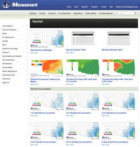 2015 03 13.Ag Blog.No 07.Mesonet Rainfall page One