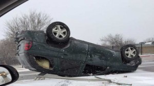 Auto wreck ice.Brianuna Brown:KWTV OKC Channel 9