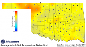 2016-11-04.Oct 2016.Soil Temp Avg departure.4-inch