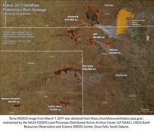 2017-03-09.NW OK Complex Fire.map by Chris Hise.Texas Nature Conservancy